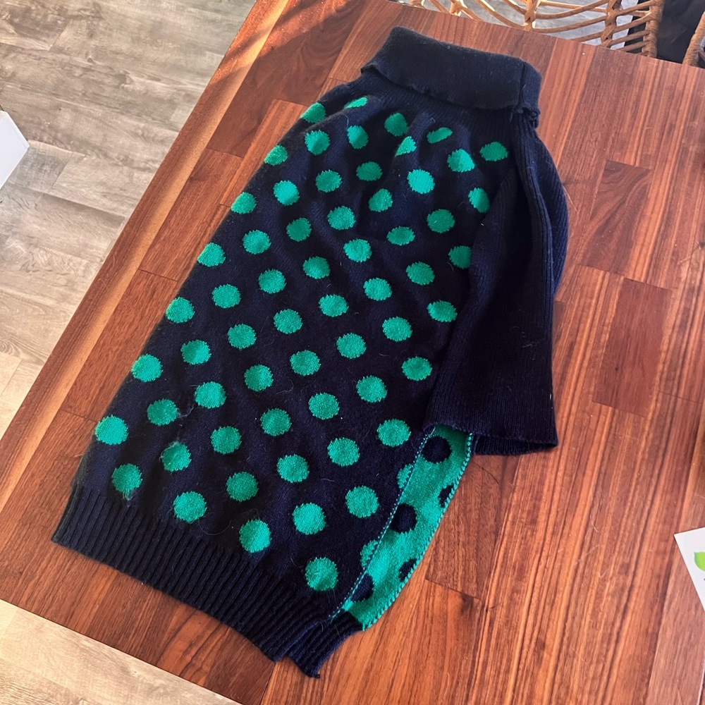 Polka Dot Dog Sweater